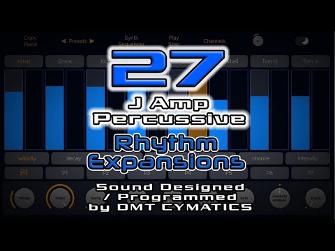 27 RHYTHM Expansions for J AMP PERCUSSIVE