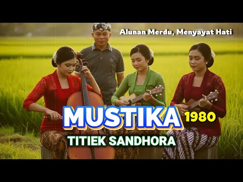 🎵 MUSTIKA Titiek Sandhora–  1980 | Cover Versi Keroncong Klasik – Pelintas Waktu-Cover Ai