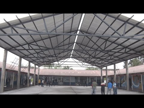 La escuela de San José de Buena Vista cumplió el anhelo de tener su patio techado