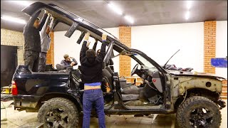 Превращаем убитую Toyota LC 100 в нового зверя.