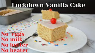 how to make icing without eggs and butter