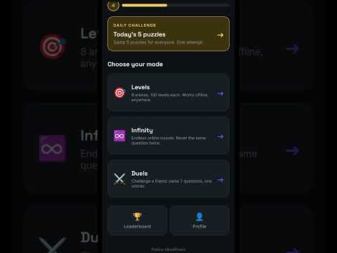 MindRivals: IQ Quiz Duel Game video thumbnail