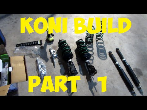 DIY Koni Yellows Suspension Build 06-11 Civic Si PART 1