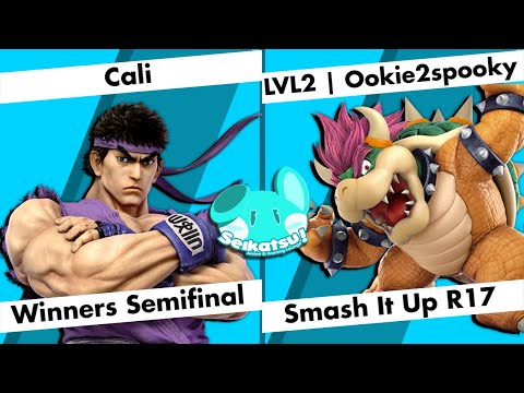 Cali (Ryu, Ken) vs LVL2 | Ookie2spooky (Bowser, Little Mac) - WSF - Smash It Up R17  - Seikatsu
