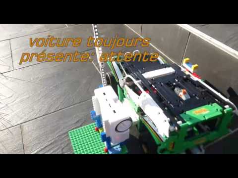 Barrière automatique avec Thymio