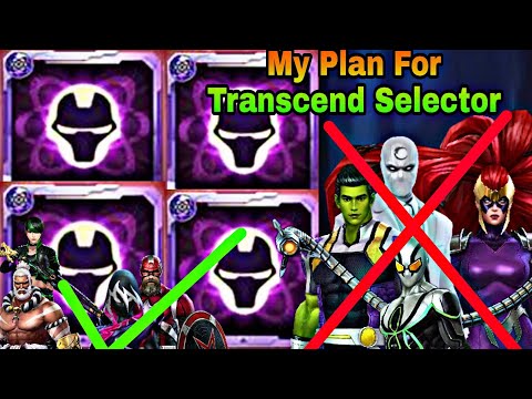 Transcend Selector For My ID And Suggestions On Best Choice For Selector - Marvel Future Fight