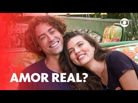 Love in real life? Alanis Guillen and Jesuíta Barbosa talk about Jove and Juma! | Fantástico | TV...