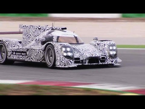Webber tests the Porsche 919 Hybrid