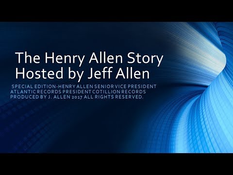 Henry Allen Atlantic/Cotillion Records