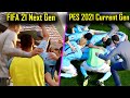 🔥 FIFA 21 Next Gen vs PES 2021 - GAMEPLAY COMPARISON ● PS5/ Xbox Series S/X vs PS4/ PC