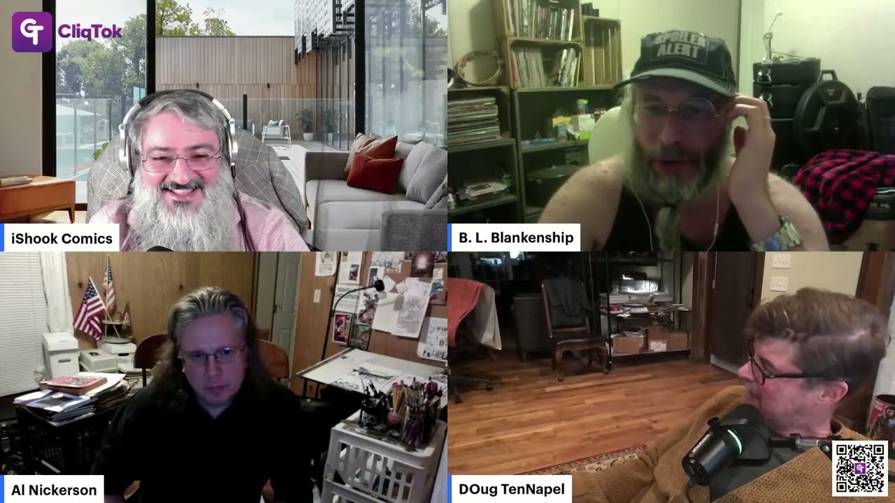 iShook Comics Podcast w/ Al Nickerson & Doug TenNapel