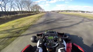 preview picture of video 'Onboard Kart Circuit Berghem Formula K TM K9C KZ2'