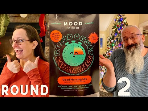 Hello MOOD Morning Mix Delta 9 THC with CBD and THCV Gummies TEST and REVIEW! Back Pain Relief?