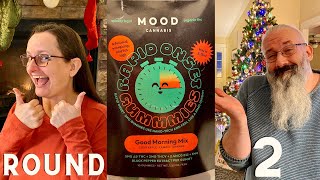 Hello MOOD Morning Mix Delta 9 THC with CBD Gummies TEST and REVIEW for Back Pain Relief #fun