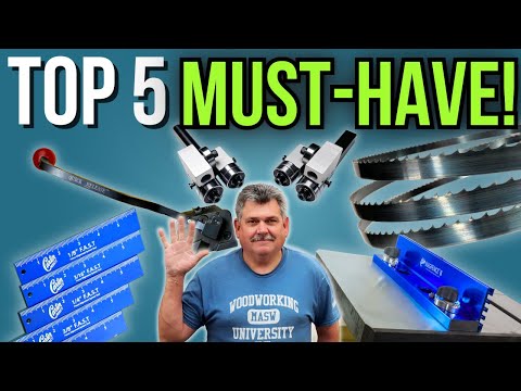 My Top 5 Bandsaw Upgrades You Need for Better Performance!