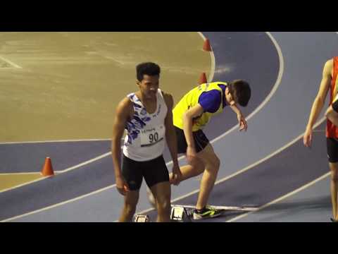400M CAM/ FINALE 7 - Championnats régionaux en salle Cadets Juniors EAUBONNE 03/02/2018