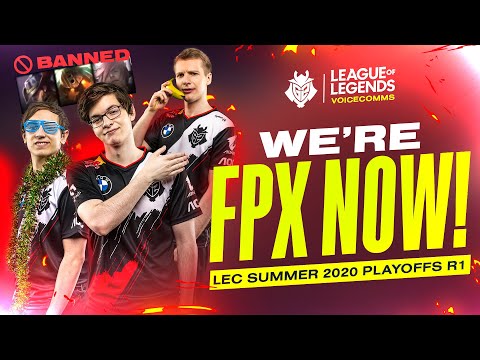 We're FPX Now | LEC Summer 2020 Playoffs G2 vs MAD Lions Voicecomms
