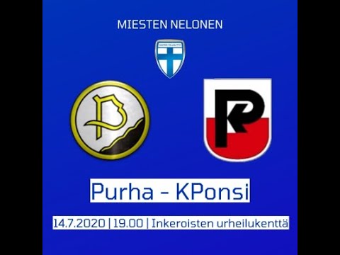 Ottelukooste: Purha - Korian Ponsi 14.7.2020