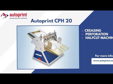 Autoprint Automatic Sticker cut machine