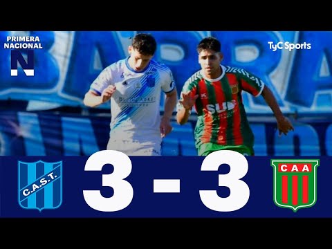 San Telmo 3-3 Agropcuario | Primera Nacional | Fecha 17 (Zona B)