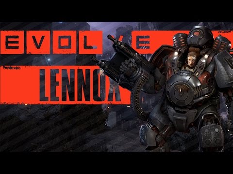 Playing as Lennox! | Evolve Hunter Assault