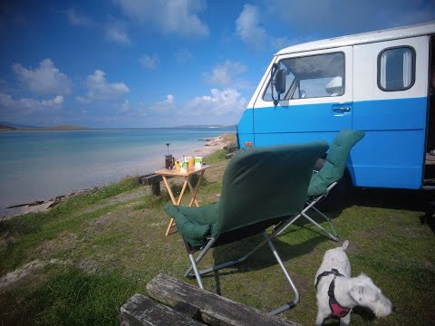 Last trip with our VW LT Campervan to Scotland's Outer Hebrides in Summer 2023. Part 1