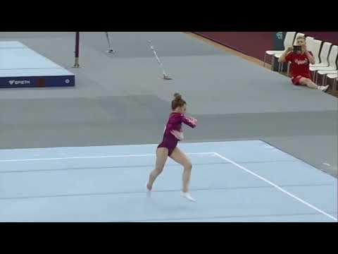 Yana Vorona. 2019 EYOF. AA. FX