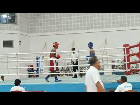 First Assam Youth Olympics 2022  54kg Boxing match Last round of presemifinal