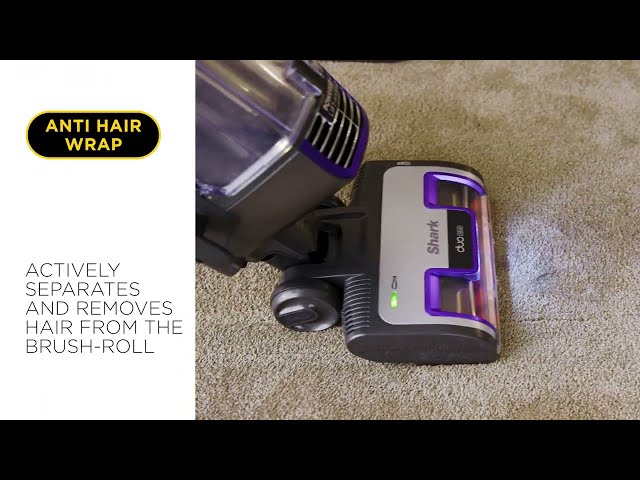 Shark NZ850UK Anti Hair Wrap DuoClean Lift-Away Upright Vacuum Cleaner - Purple