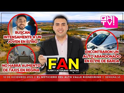 BUSCAN INTESAMENTE a un JOVEN en el RÍO / NO HABRÁ AUMENTO de TAXIS en REGINA | FAN 10/12 | QHtv!