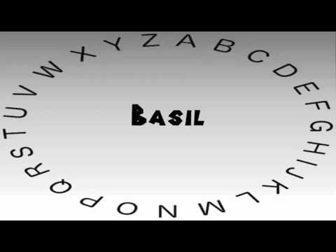 How to Say or Pronounce Basil