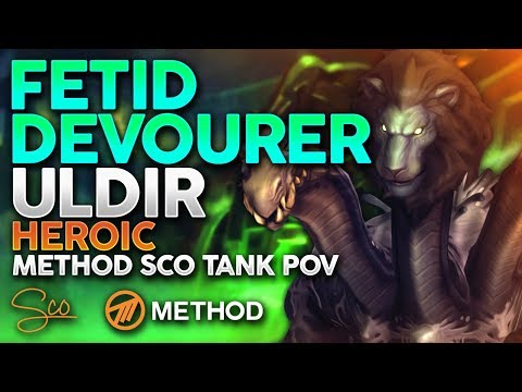 Heroic Fetid Devourer - Uldir - Method Sco Brewmaster Monk Tank POV
