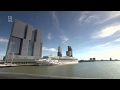 Lekker kijken: cruiseschip Norwegian Star aangemeerd in Rotterdam