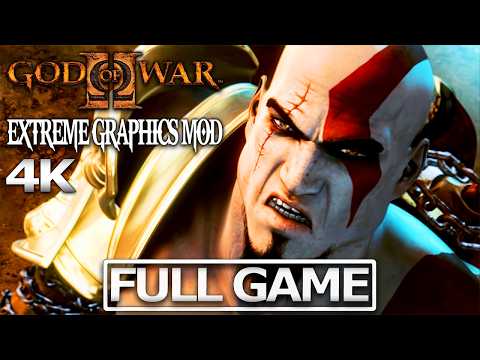 GOD OF WAR 2 REMASTERED Full Gameplay Walkthrough / No Commentary【Full Game】Ray Tracing 4K Ultra HD