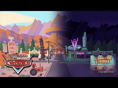 Radiator Springs - Sunset to Sunrise Ambiance