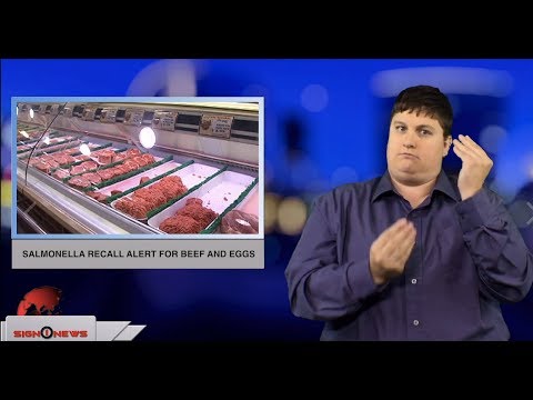 Salmonella recall alert for beef and eggs (ASL - 10.5.18)