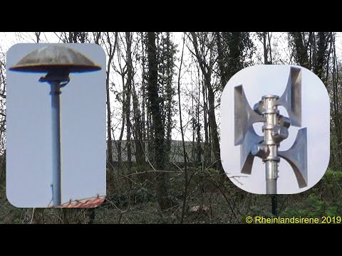 Sirenenprobe Troisdorf-West - E57 und SES - Sirenenkonzert