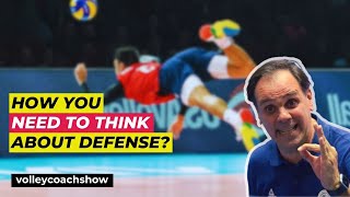 How? Where? Master Defense in Position 1 | Javier Weber #volleycoachshow