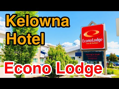 [Travel Vancouver] Kelowna Hotel Econo Lodge Inn and Suites May 2022