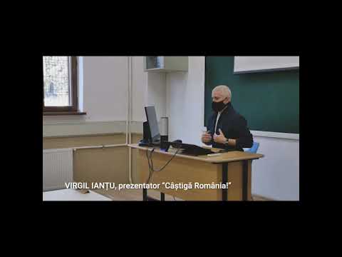 Virgil Ianțu a ținut ora „Câștigă România!” la Colegiul Național Gheorghe Lazăr