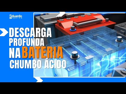 Posso descarregar BATERIA chumbo ácido até o FIM (Aula 4)
