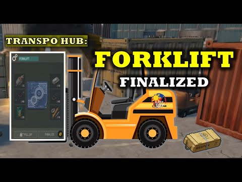 "FORKLIFT FINALIZED"  |  TRANSPORTATION HUB 🔥💪 - LDOE: Survival