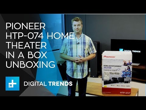 Pioneer HTP-074 Home Theater In A Box - Unboxing