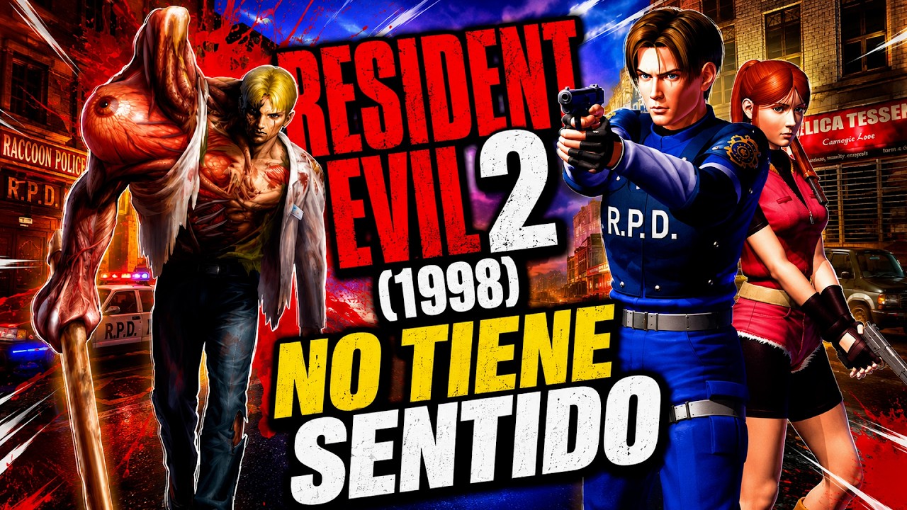 Los SINSENTIDOS de RESIDENT EVIL 2 (1998) - Agujeros de Videojuegos y de la saga RESIDENT EVIL