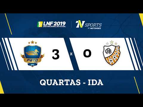 LNF2019 - Gols - Quartas Ida - Pato 3 x 0 ACBF