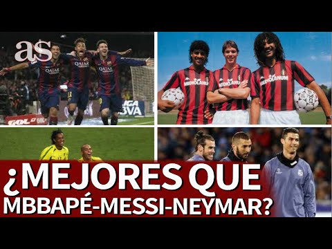 MSN, BBC... estos son los MEJORES TRIDENTES de la HISTORIA del FÚTBOL | Diario As