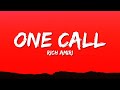 Rich Amiri One Call Lyrics