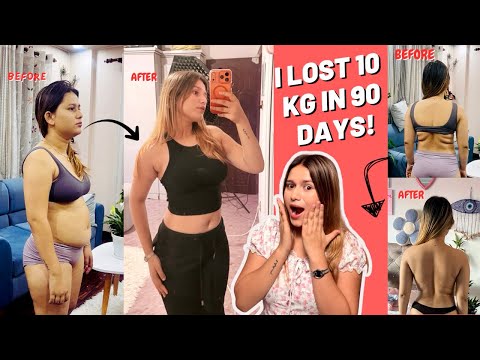How I lost 10 kgs weight in 90 Days😳/  Guaranteed weightloss tips and tricks✨