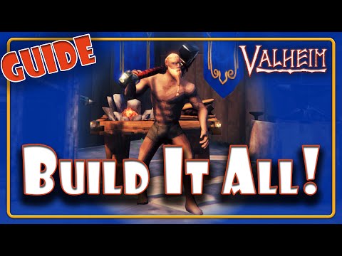 Valheim ⚔️🌲 Crafting Stations and Upgrades ~ Full Guide #valheimtips