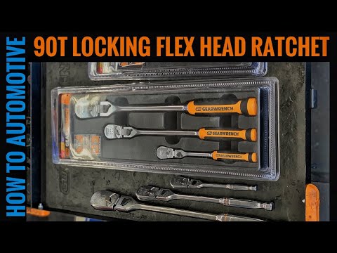 The Gearwrench Tools 90t Locking Flex Head Ratchets Are A Great Addition To Your Tool Collection.